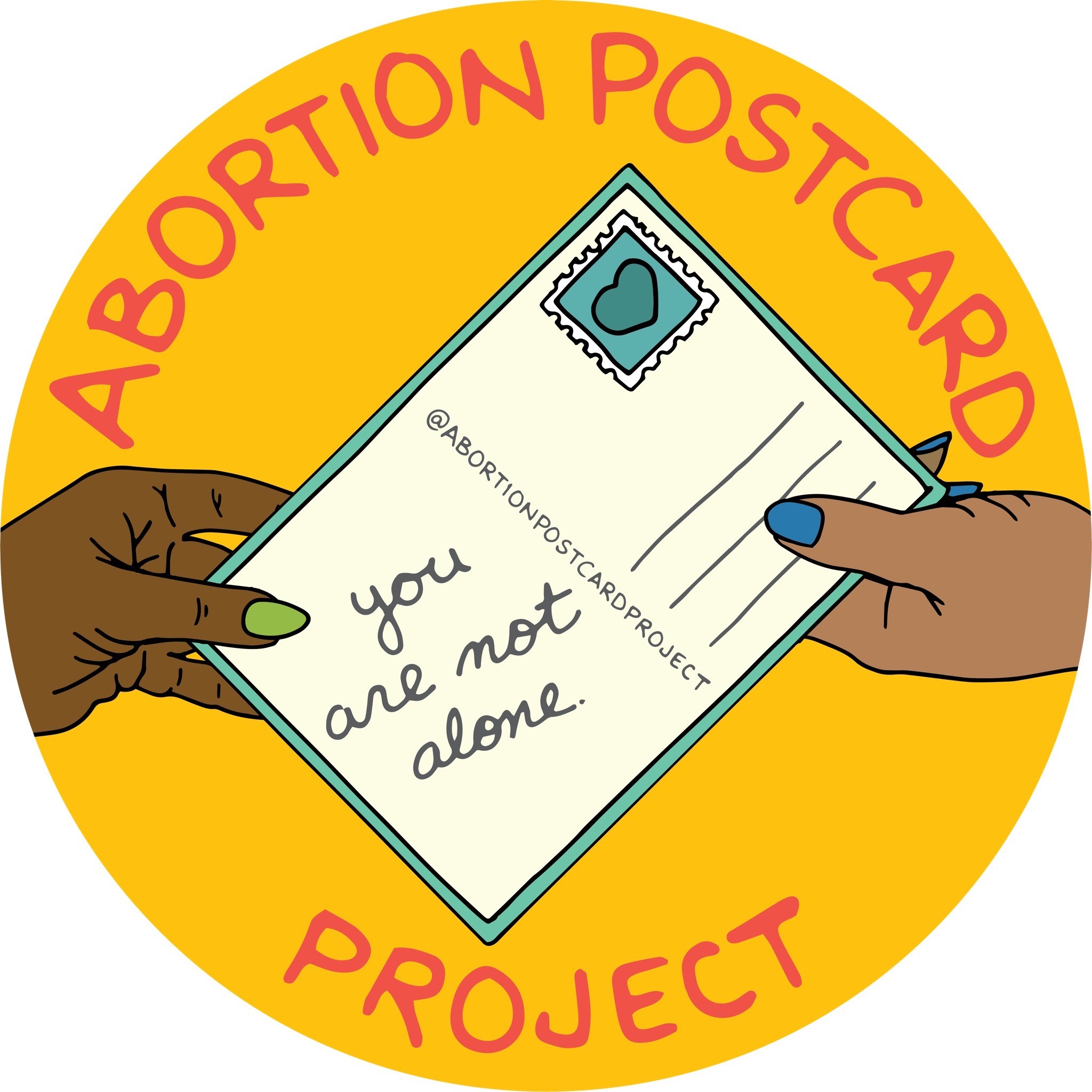 Abortion Postcard